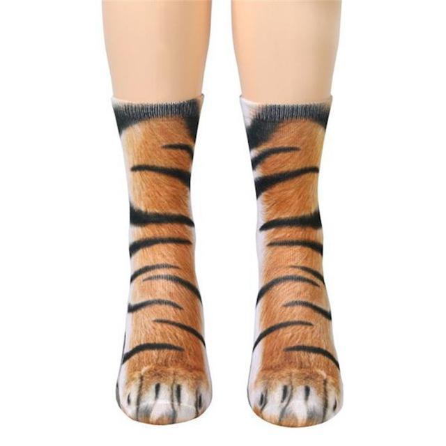 Creative-3D-Print-Adult-Animal-Paw-Socks-Unisex-Crew-Cat-Long-Tube-Stocks-Elastic-Breathable-Sock-Do-1484961-5