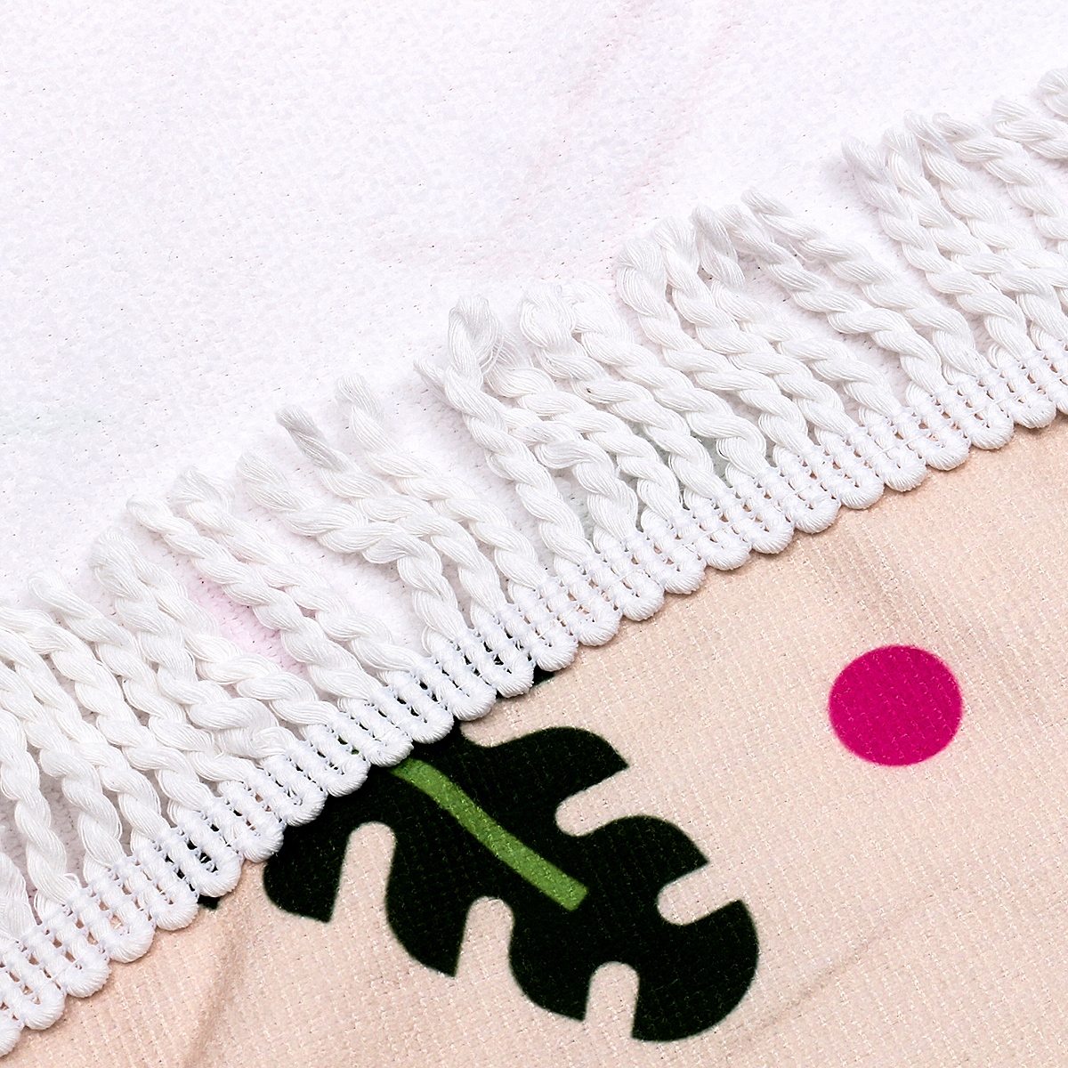 Fashion-Flamingo-450G-Round-Beach-Towel-With-Tassels-Microfiber-150cm-Picnic-Blanket-Beach-Cover-Up-1295953-5