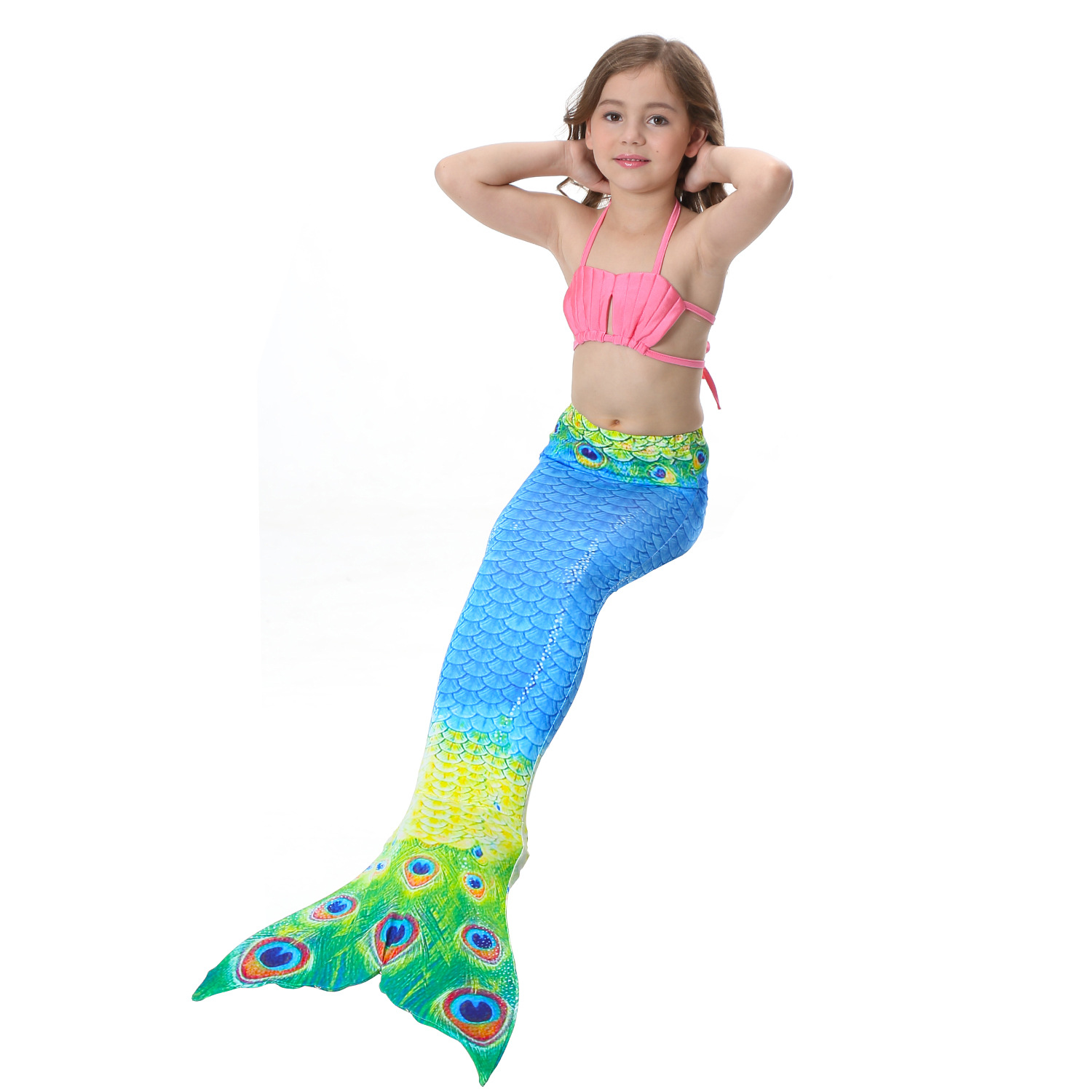 Fun-Mermaid-Tails-Swimming-Clothes-Gift-Best-Cosplay-Princess-Doll-Party-Dress-Gown-Skirts-1298569-7