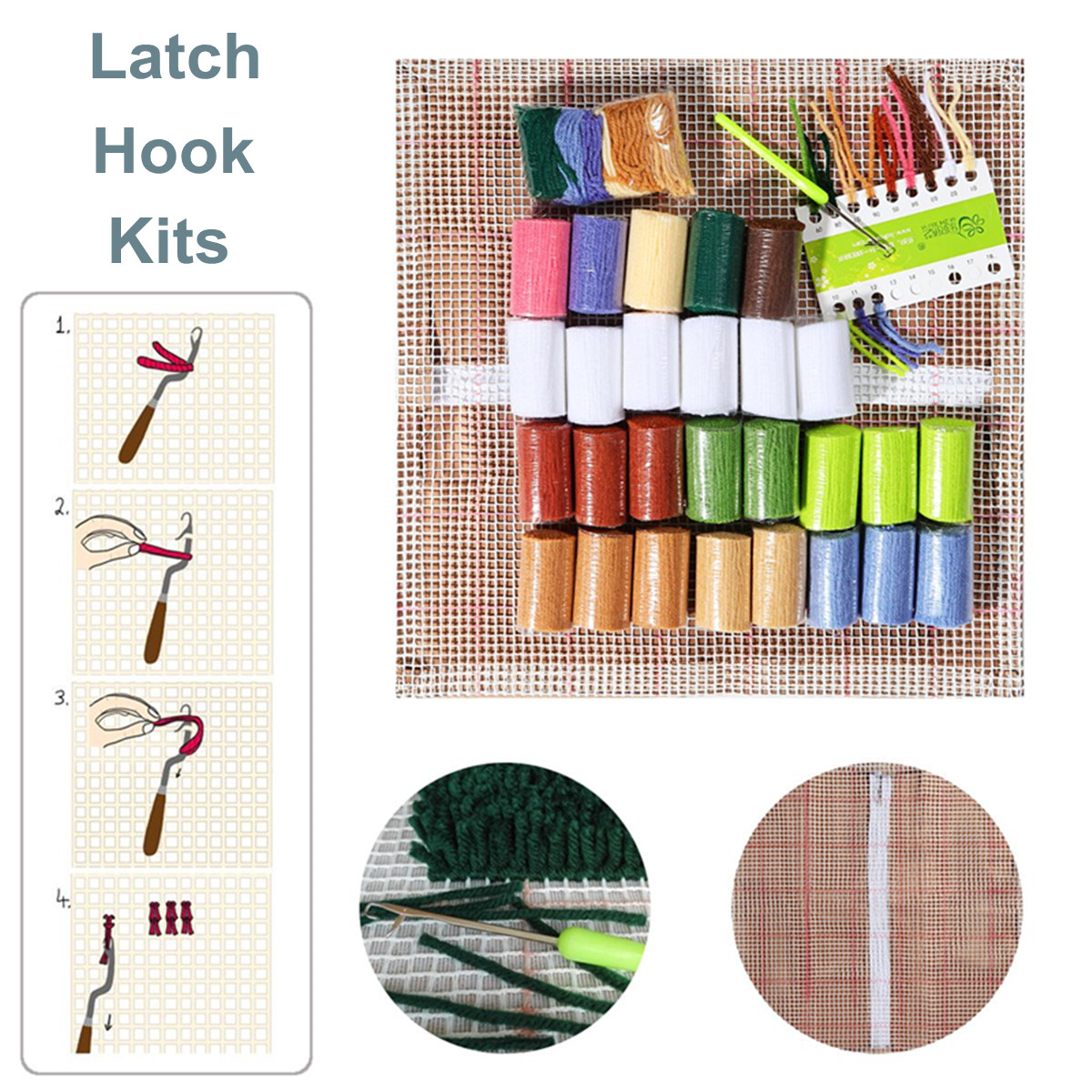 Funny-Animal-Pattern-Latch-Hook-Kit-Pillow-Case-Making-Kit-DIY-Craft-43x43cm-1643529-2