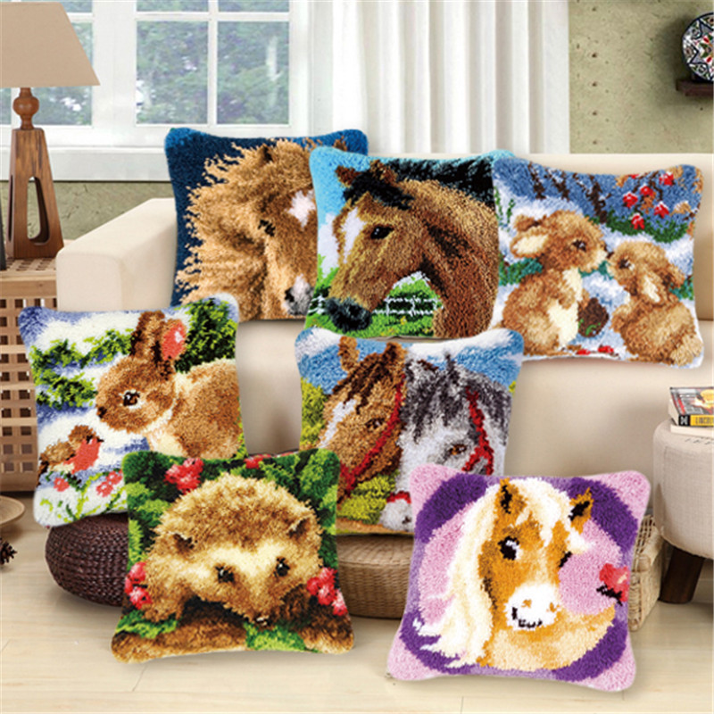 Funny-Animal-Pattern-Latch-Hook-Kit-Pillow-Case-Making-Kit-DIY-Craft-43x43cm-1643529-3