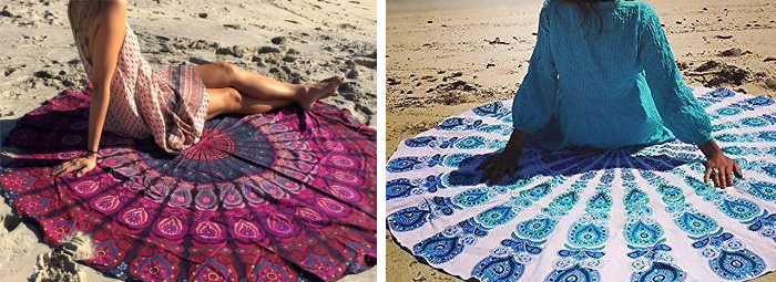Honana-WX-16-150cm-Bohemian-Thin-Chiffon-Beach-Towel-Mat-Mandala-Round-Silk-Scarf-Bed-Sheet-Tapestry-1059427-1