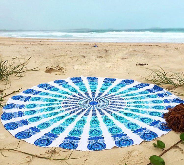 Honana-WX-16-150cm-Bohemian-Thin-Chiffon-Beach-Towel-Mat-Mandala-Round-Silk-Scarf-Bed-Sheet-Tapestry-1059427-3