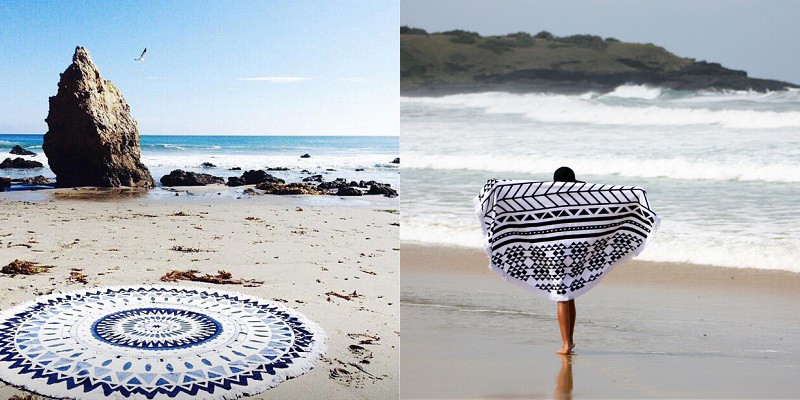 Honana-WX-992-150cm-Bohemian-Style-Thin-Tassel-Beach-Towel-Round-Silk-Scarf-Bed-Sheet-Tapestry-1163614-1