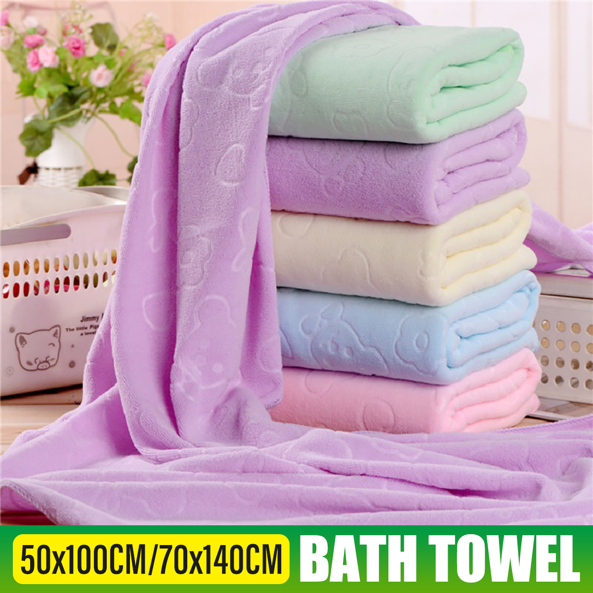 Microfiber-Towel-Bath-Towel-Gym-Sport-Footy-Travel-Camping-Swimming-Beach-Towel-1676923-2