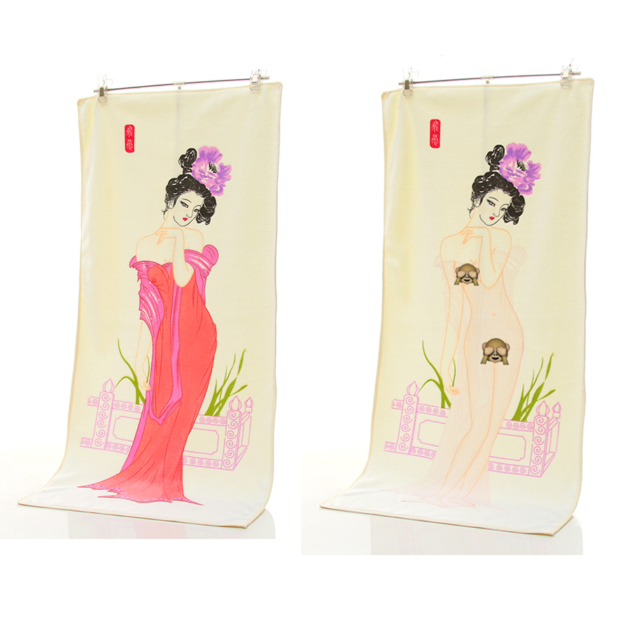Vintage-Cotton-Soft-Heating-Undress-Towel-Sexy-Discoloration-Towel-Magic-Fade-With-Temperature-Rise--1129055-5
