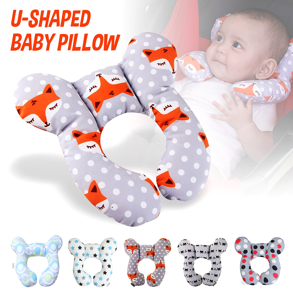 Cotton-U-shaped-Pillow-Baby-Stroller-Car-Seat-Cushion-Pad-Comfortable-Breathable-Kids-Body-Support-P-1761693-1