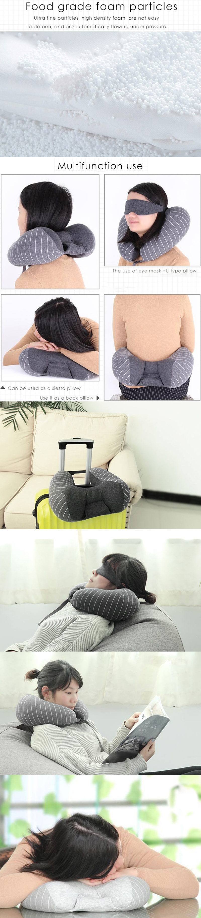 IPReereg-2-In-1-U-Shape-Neck-Pillow-Cotton-Headrest-Cushion-Eye-Mask-Airplane-Travel-Sleep-Rest-1423020-2