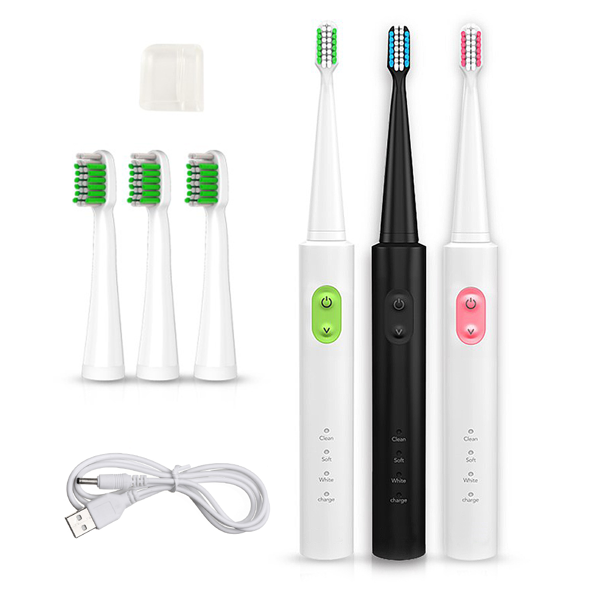 Travel-Rechargeable-Ultrasonic-Electric-Toothbrush-Waterproof-3-Cleaning-Mode-Teeth-Clean-4-Heads-1275782-6