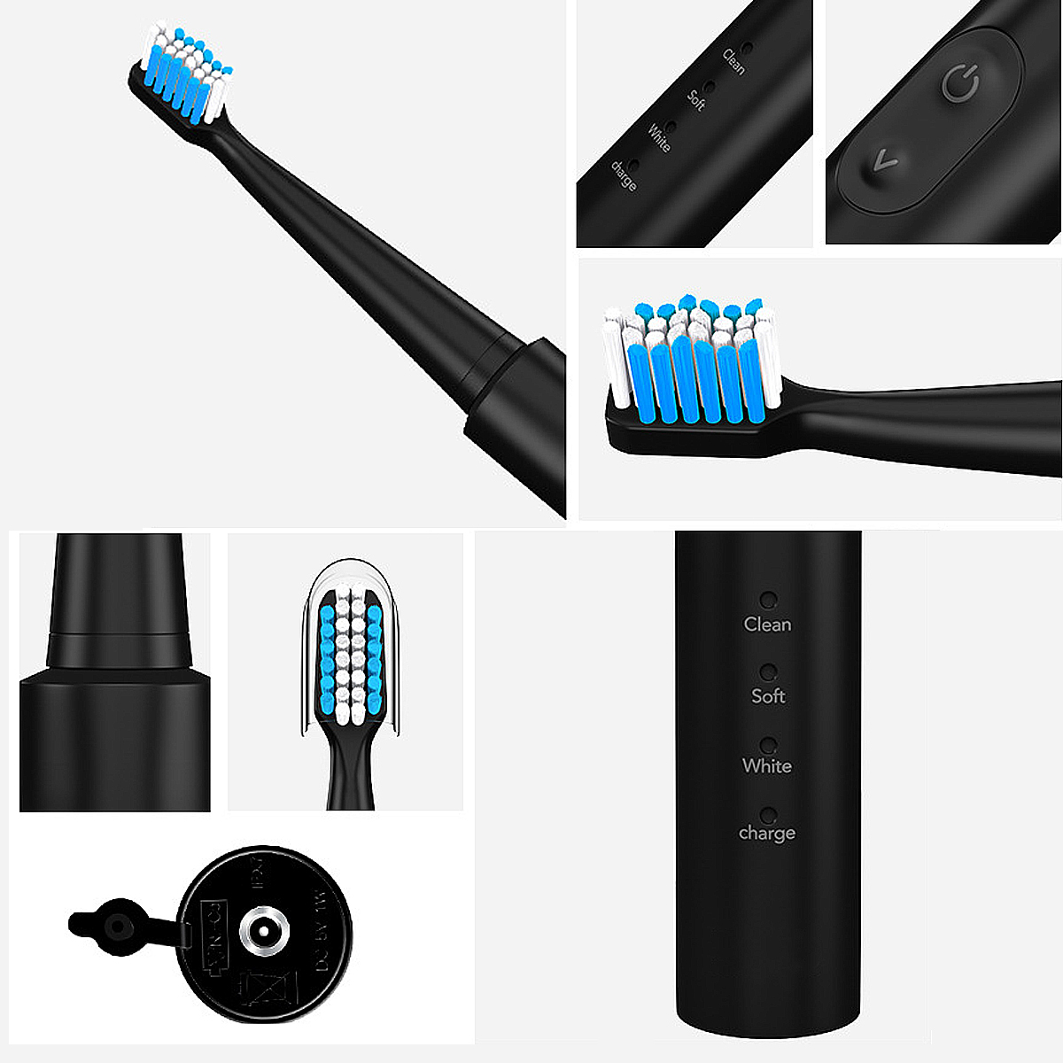 Travel-Rechargeable-Ultrasonic-Electric-Toothbrush-Waterproof-3-Cleaning-Mode-Teeth-Clean-4-Heads-1275782-7