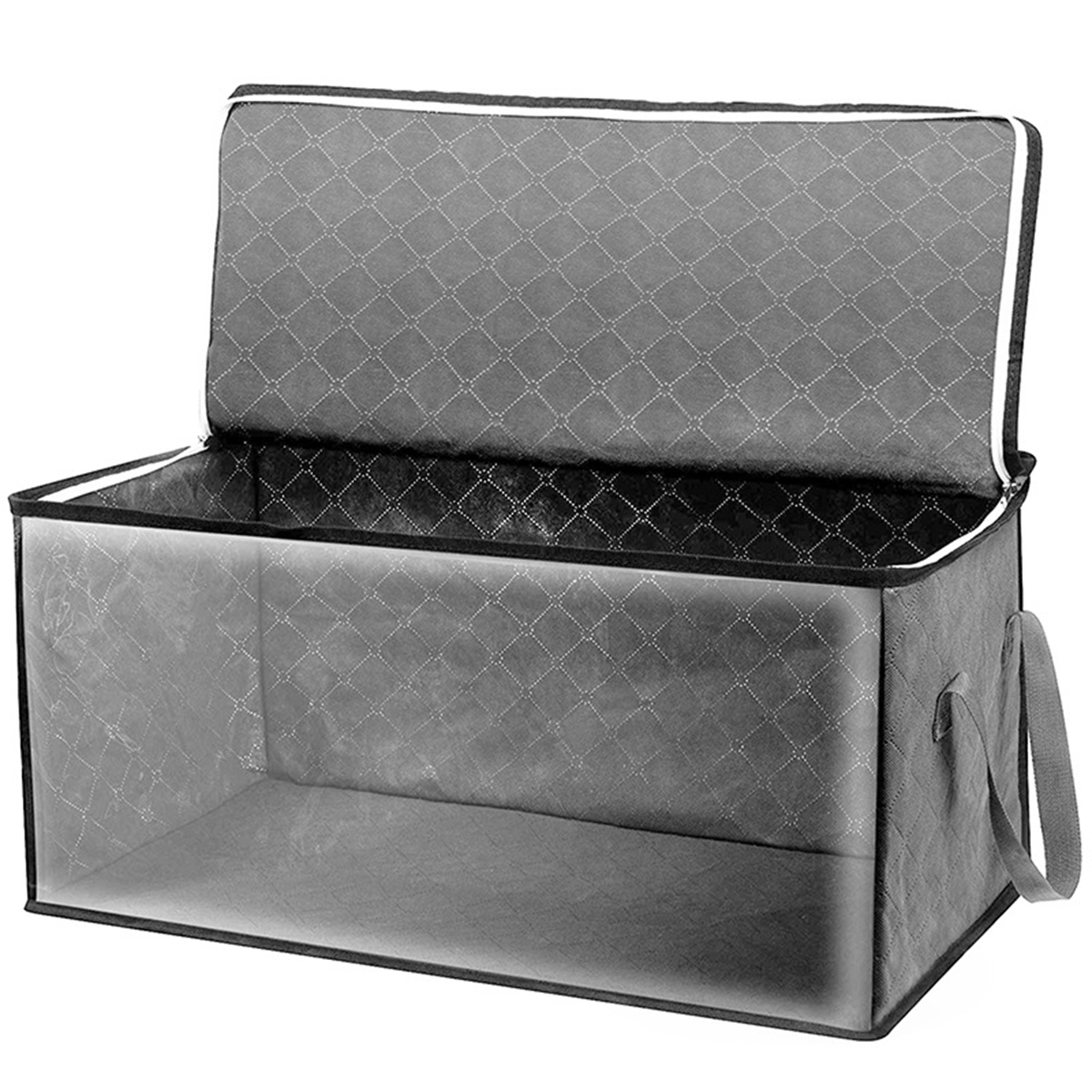 1-Pcs-Clothes-Storage-Bag-Foldable-Zipper-Organizer-Pillows-Quilt-Bedding-Bag-Luggage-Bag-1653003-3
