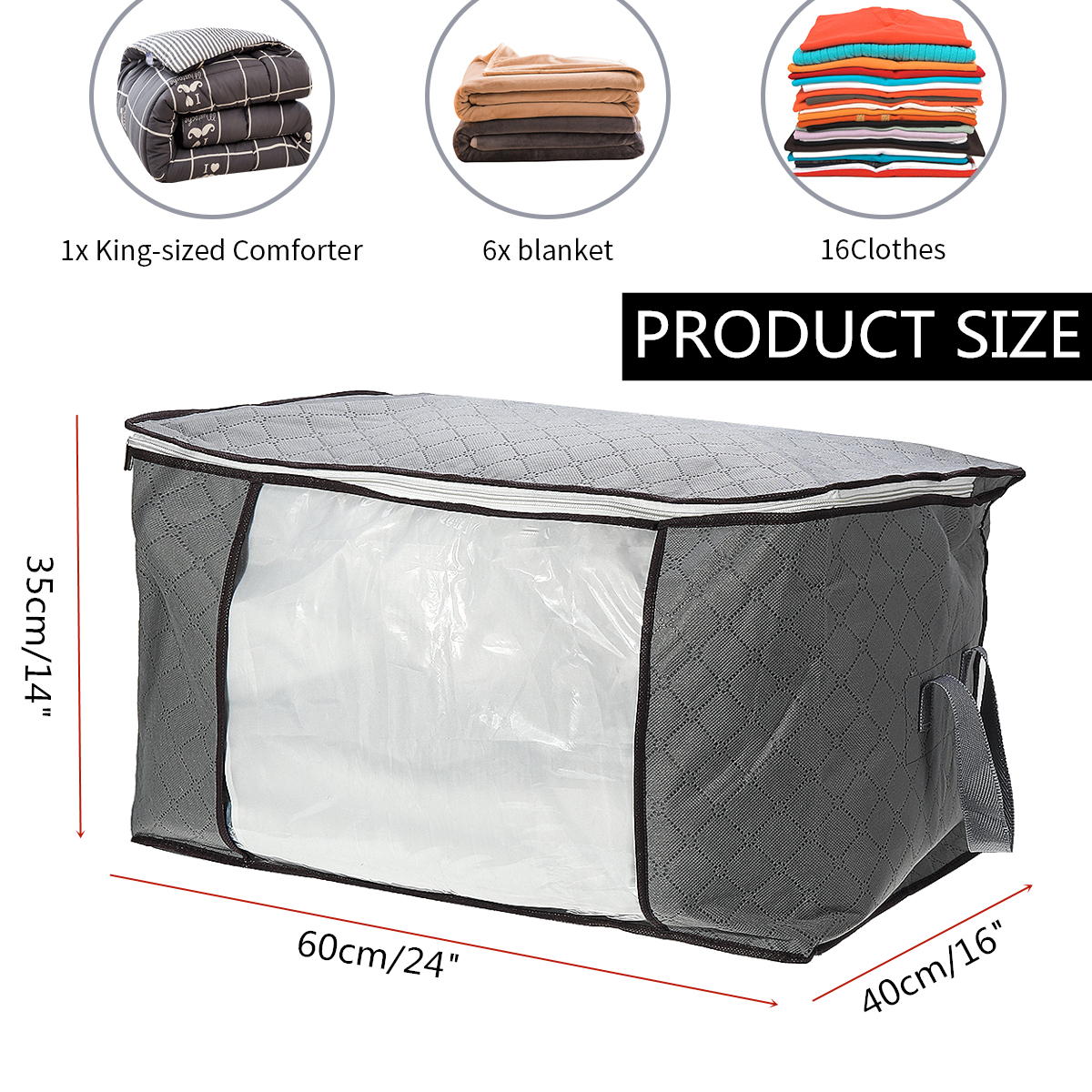 4-Pcs-Large-Capacity-Bedding-Foldable-Clothes-Storage-Bag-Organizer-Reinforced-Handle-Fabric-Strong--1612997-2