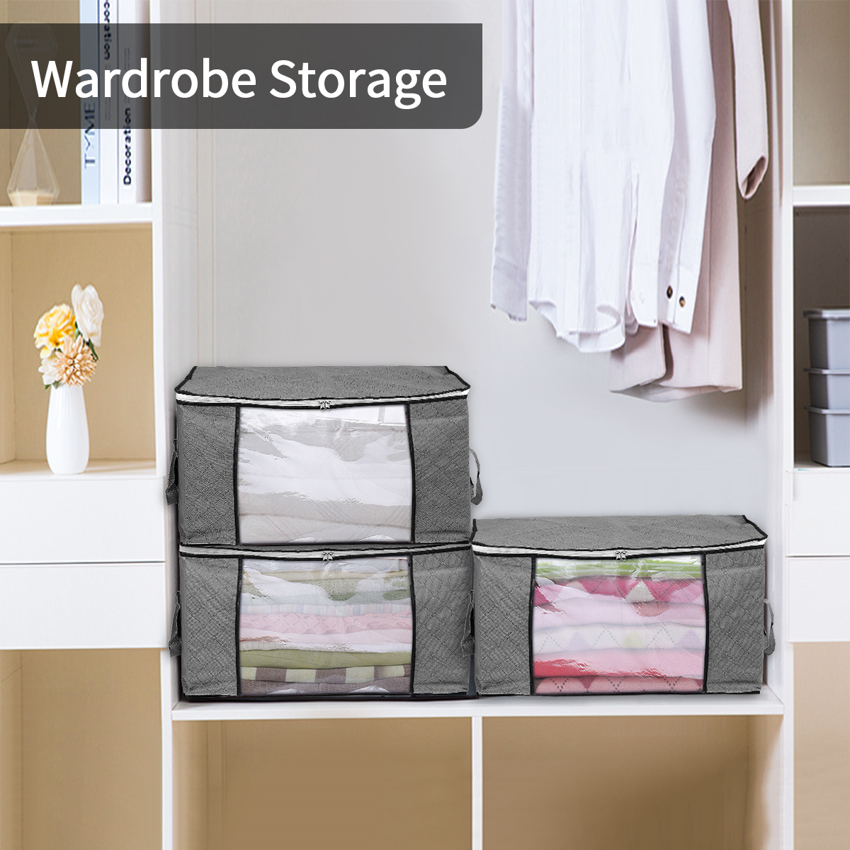 4-Pcs-Large-Capacity-Bedding-Foldable-Clothes-Storage-Bag-Organizer-Reinforced-Handle-Fabric-Strong--1612997-6