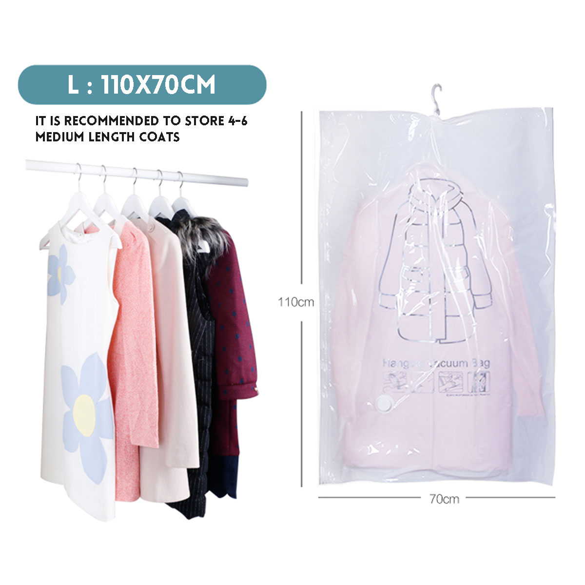 5Pcs-Hanging-Vacuum-Sealed-Cloth-Hanger-Storage-Bags-With-Hand-Pump-1675953-4