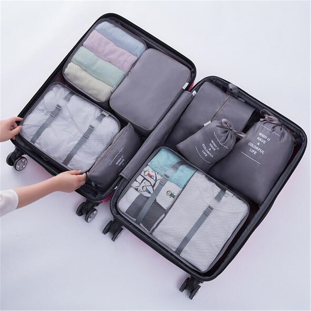 8PCS-Travel-Luggage-Organizer-Set-Storage-Pouches-Suitcase-Packing-Bags-1178467-7