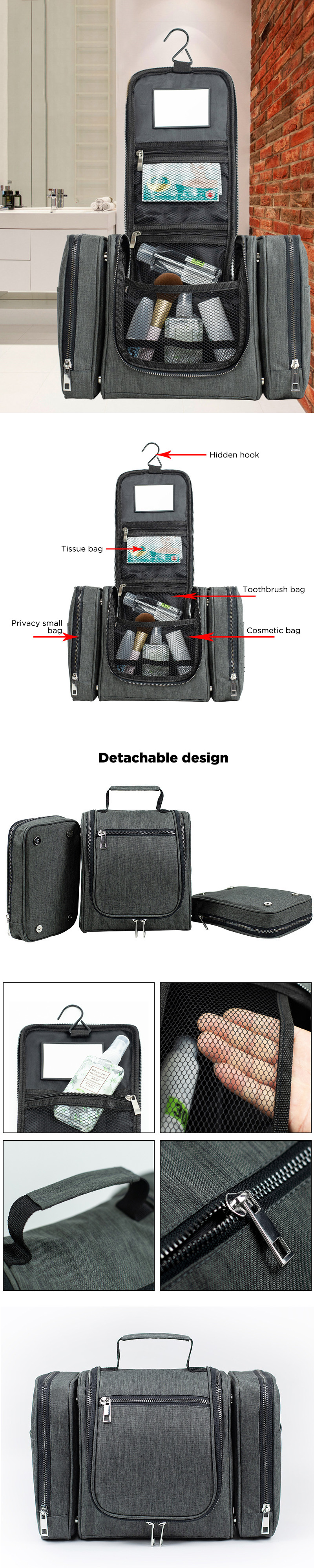 IPReereg-3-In-1-Detachable-Waterproof-Wash-Bag-Travel-Portable-Hanging-Makeup-Storage-Bag-1599376-1