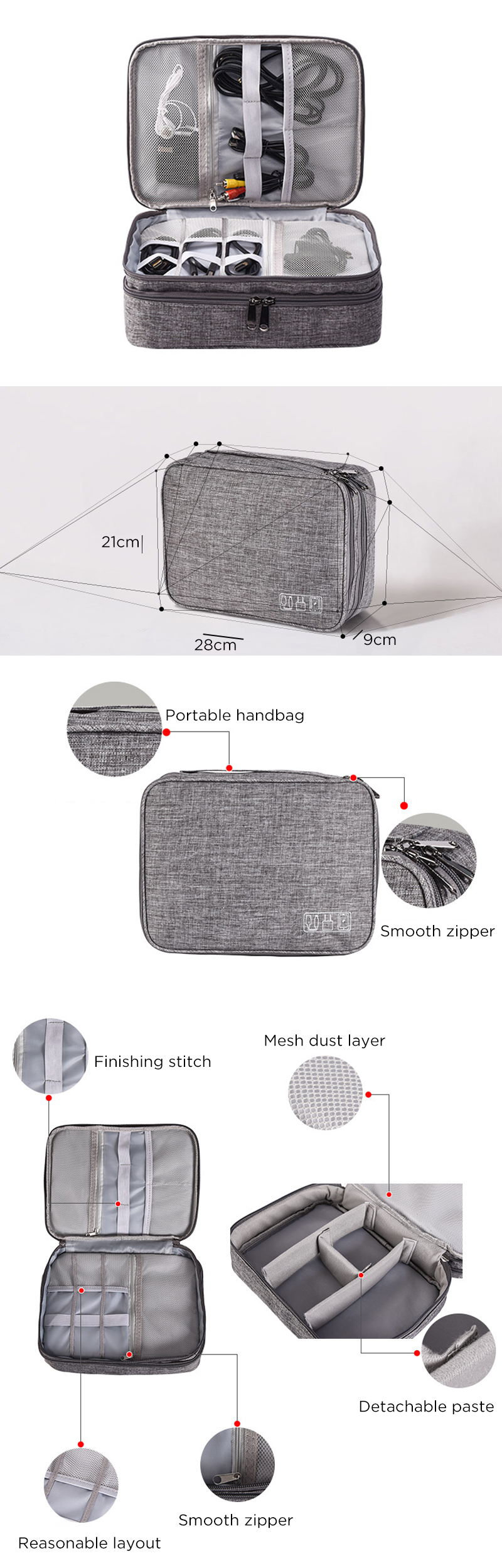 IPReereg-3-Layers-Data-Cable-Storage-Bag-Waterproof-Men-Women-Office-Storage-Bag-Multi-function-Digi-1576874-1