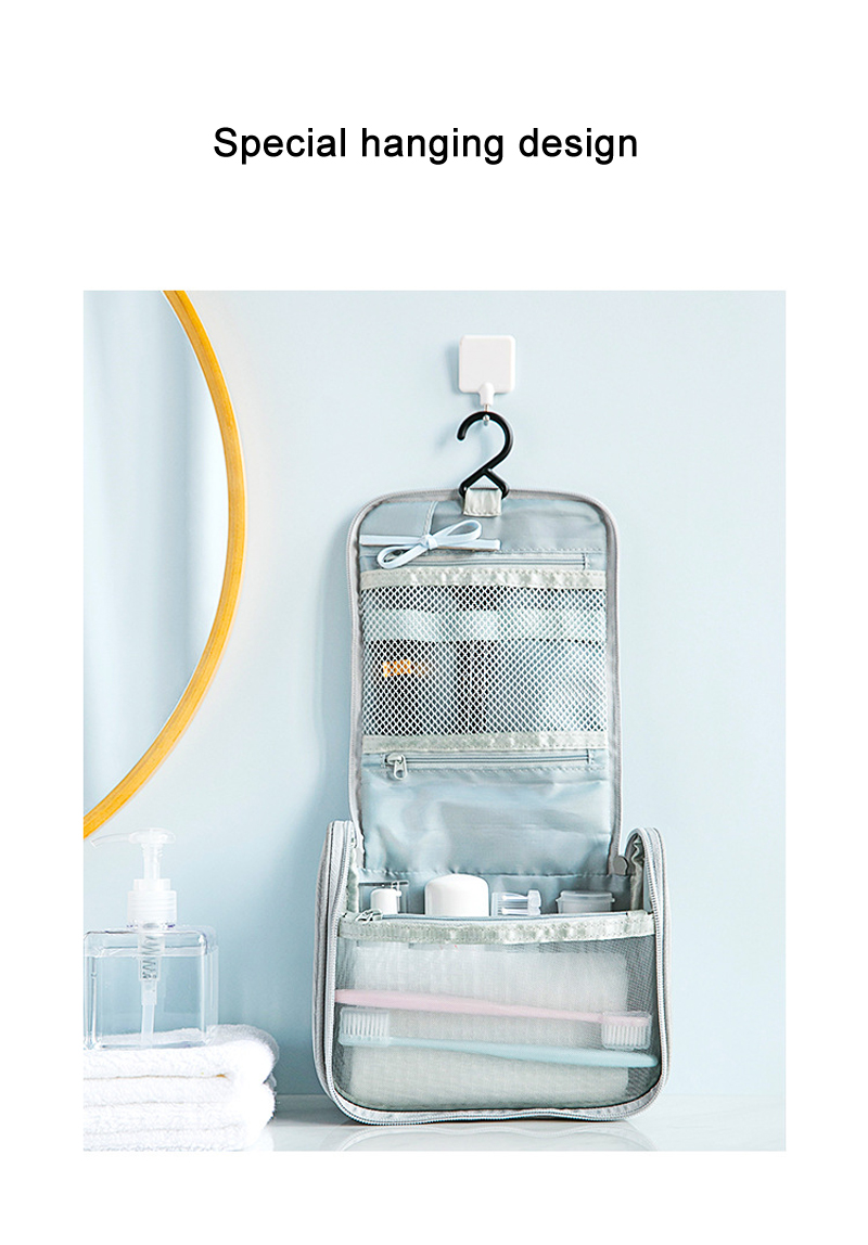 IPReereg-Nylon-Multi-purpose-Waterproof-Cosmetic-Bag-Portable-Hook-Hanging-Travel-Bag-Toilet-Bag-1405105-2
