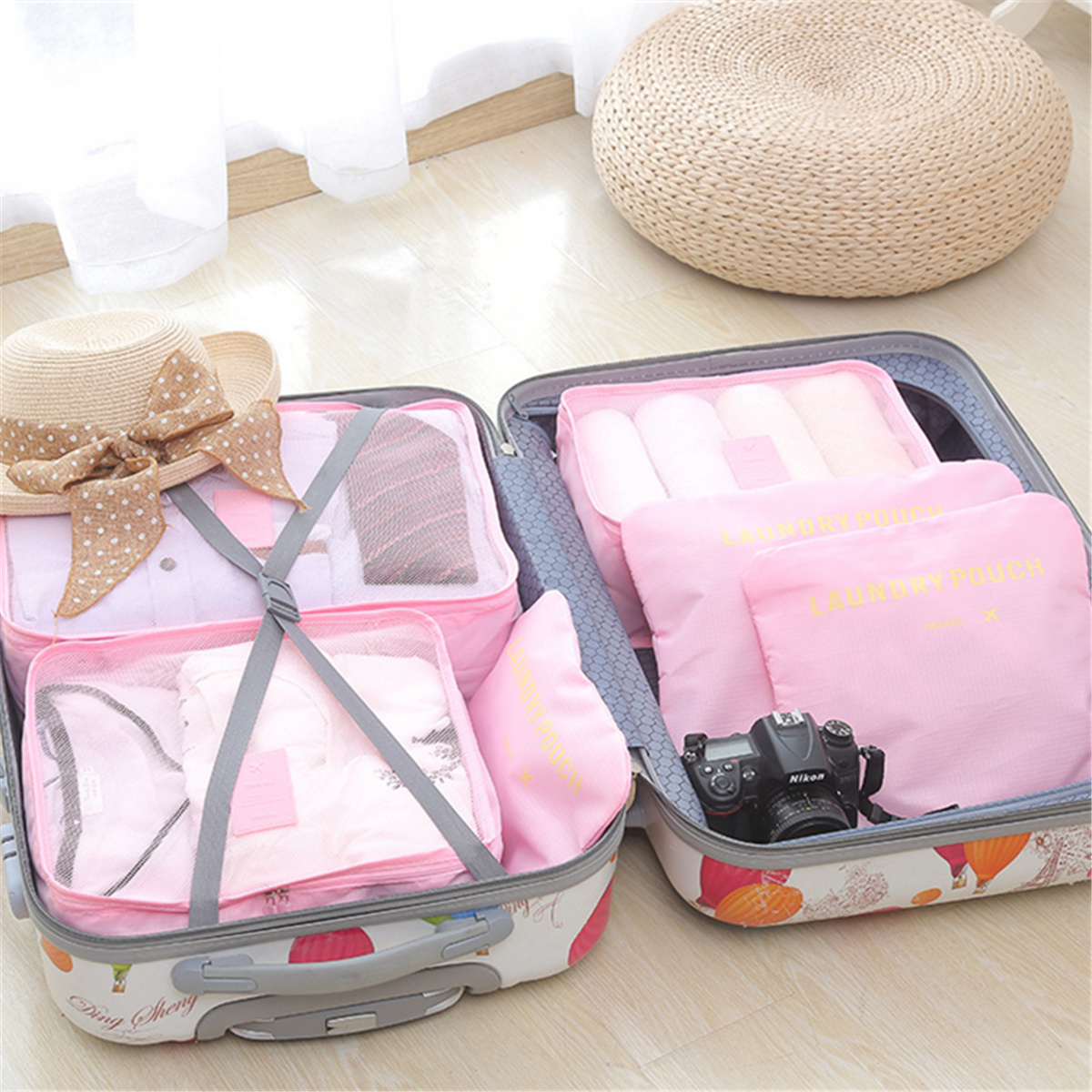 IPReetrade-6Pcs-Travel-Portable-Storage-Bag-Set-Clothes-Packing-Luggage-Organizer-Waterproof-Pouch-1152893-6