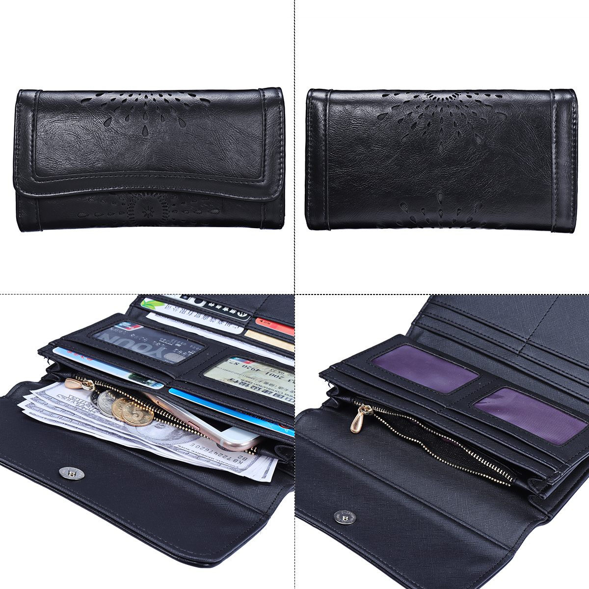 Men-Women-Retro-Hollow-Wallet-Leather-Long-Purse-Money-Card-Holder-Handbag-Camping-Travel-1135418-7