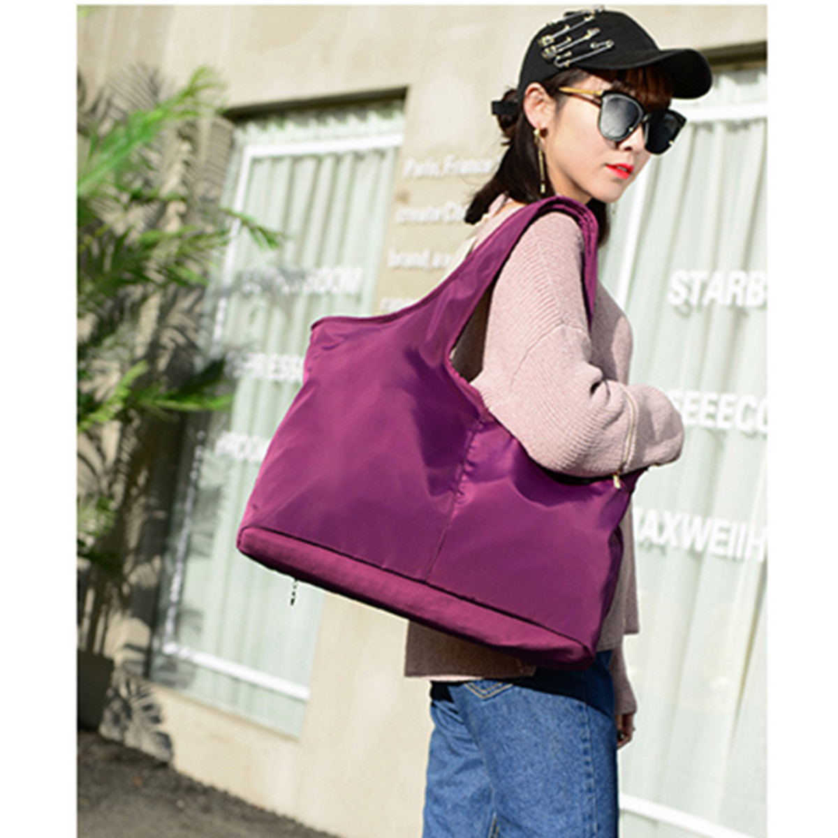 Multifunctional-Waterproof-Nylon-Mummy-Bag-Large-Capacity-Handbag-Shoulder-Bag-1762403-12