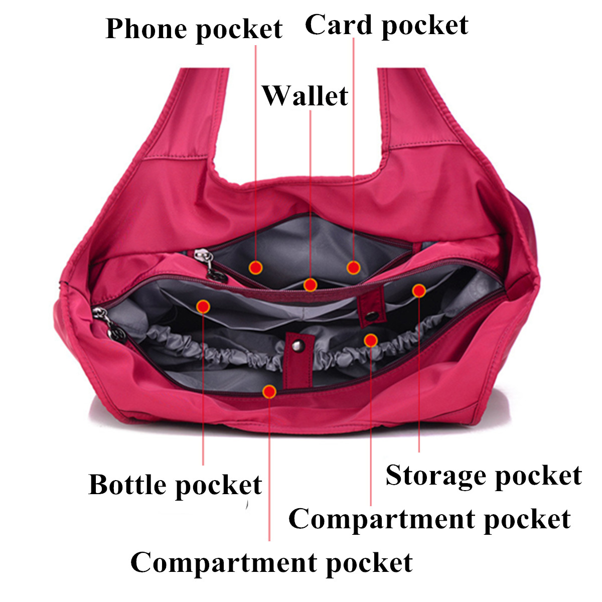 Multifunctional-Waterproof-Nylon-Mummy-Bag-Large-Capacity-Handbag-Shoulder-Bag-1762403-4