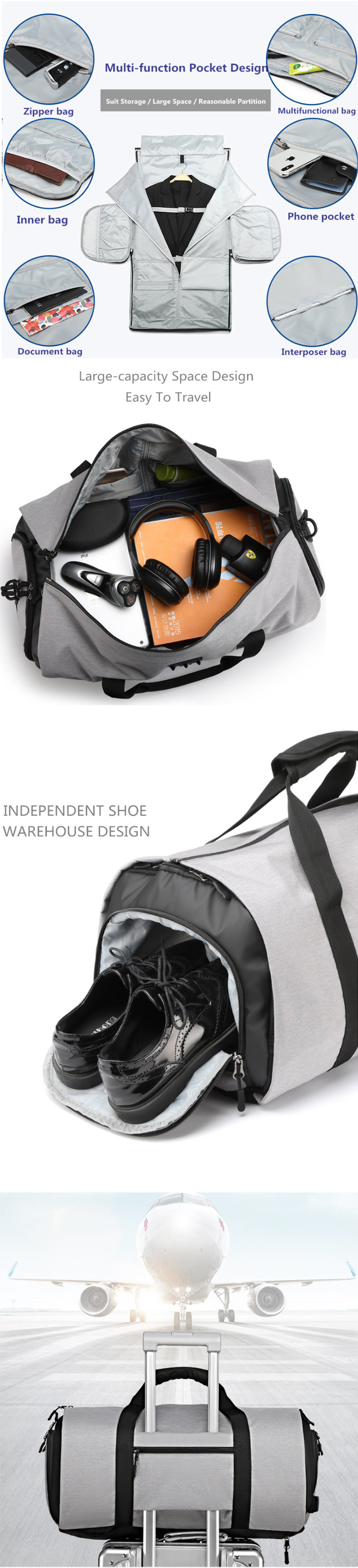 OZUKO-Travel-Luggage-Bag-Duffle-Bag-Suit-Storage-Bag-With-Shoes-Bag-1643874-2