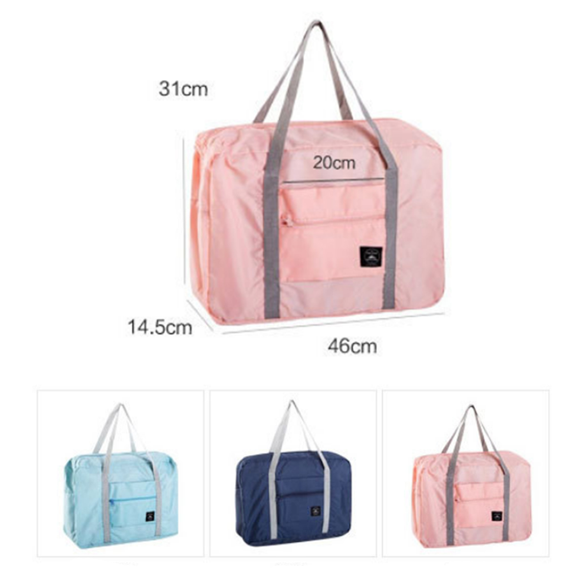 Portable-Reusable-Folding-Travel-Handbag-Cosmetic-Strong-Carrier-Storage-Bag-1658627-4