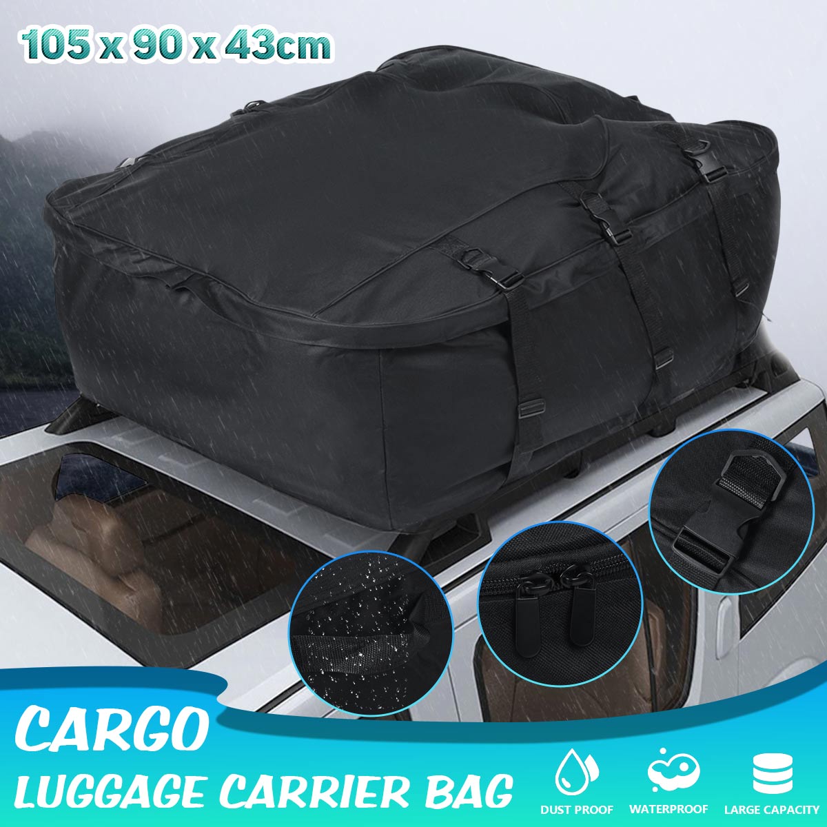 Portable-Travel-Storage-Bag-Waterproof-Car-SUV-Roof-Top-Rack-Bag-600D-Oxford-Travel-Luggage-Storage--1812090-2