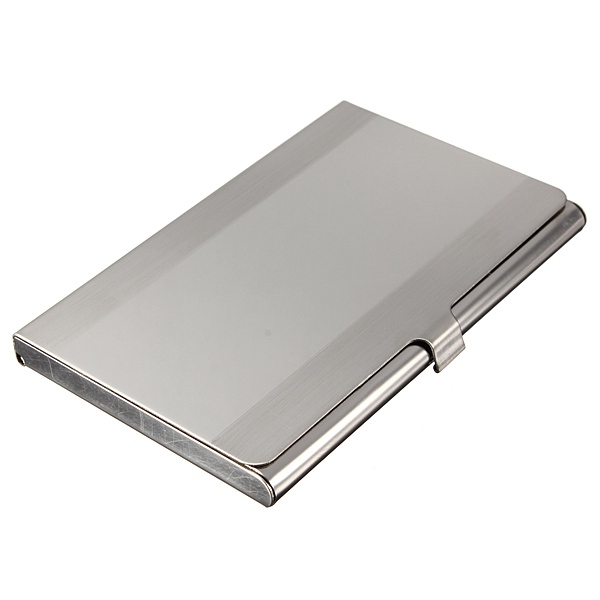 Stainless-Steel-Silver-Aluminium-Card-Holder-Case-Box-935558-4