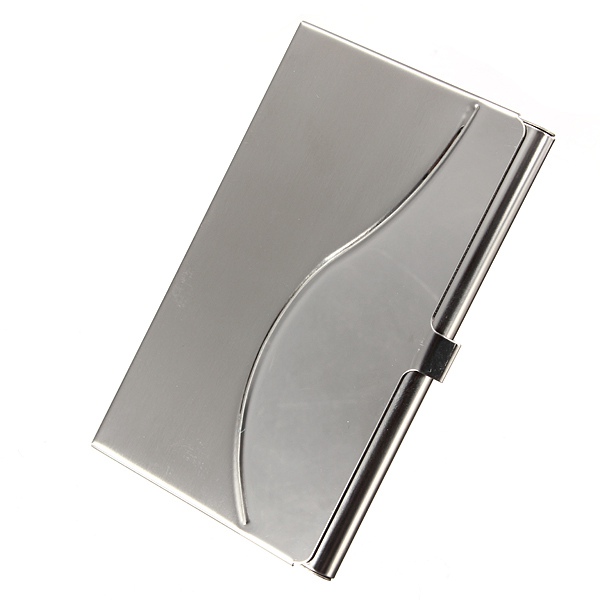 Stainless-Steel-Silver-Aluminium-Card-Holder-Case-Box-935558-6