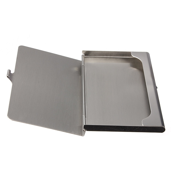 Stainless-Steel-Silver-Aluminium-Card-Holder-Case-Box-935558-9