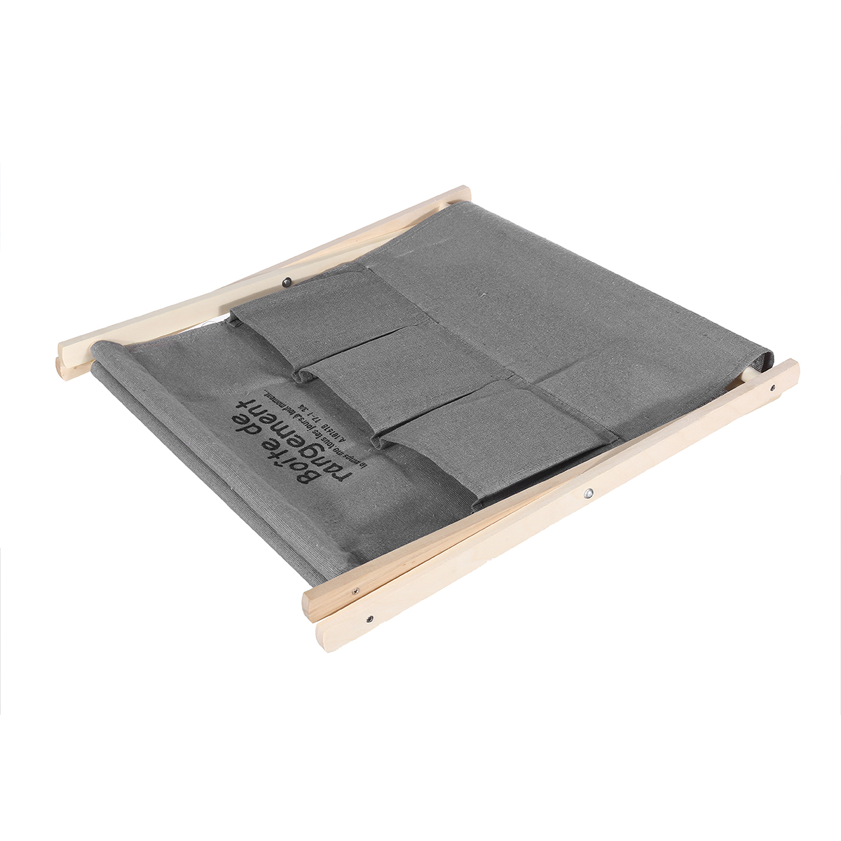 Wooden-Foldable-Large-Capacity-Desktop-Storage-Basket-Portable-Magazine-Newspaper-Rack-With-Side-Poc-1698651-6