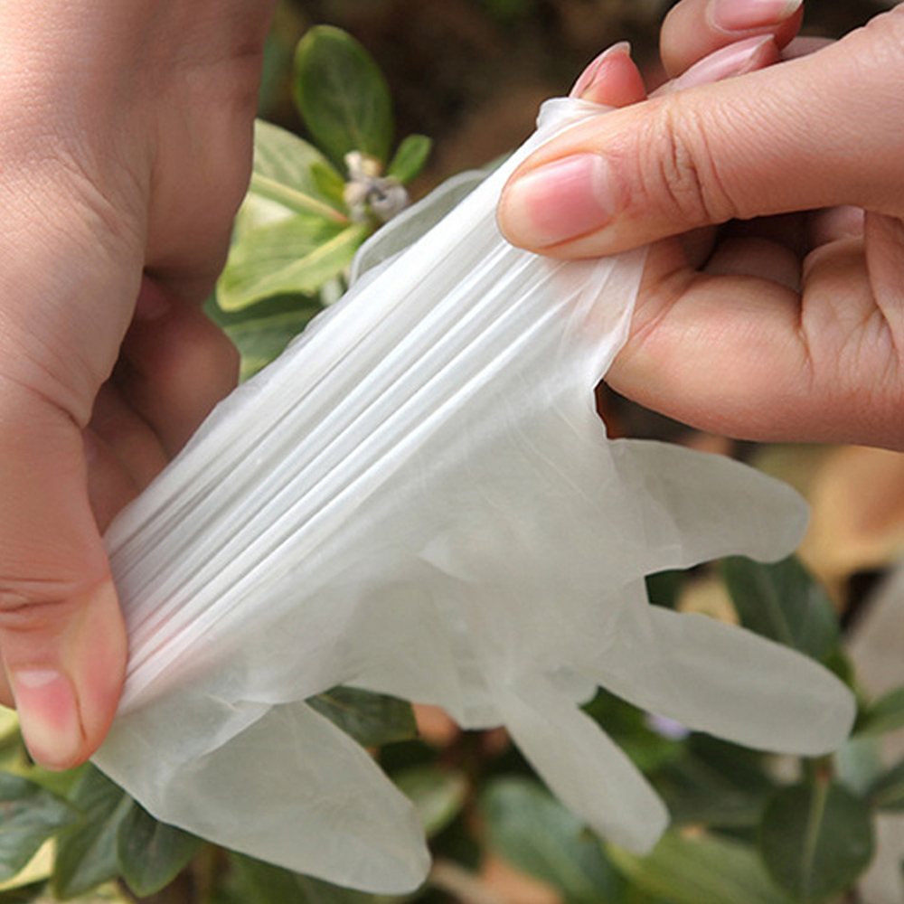 100-Pcs-PVC-Disposable-Gloves-PVC-Transparent-Gloves-Protective-Outdoor-Camping-Travel-1780319-7