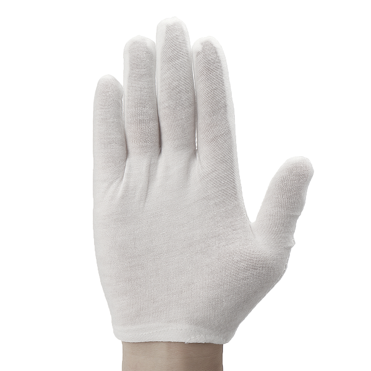 12-Pairs--Disposable-White-Glove-Soft-Cotton-Safety-Oil-Resistant-Camping-Picnic-BBQ-1696655-3