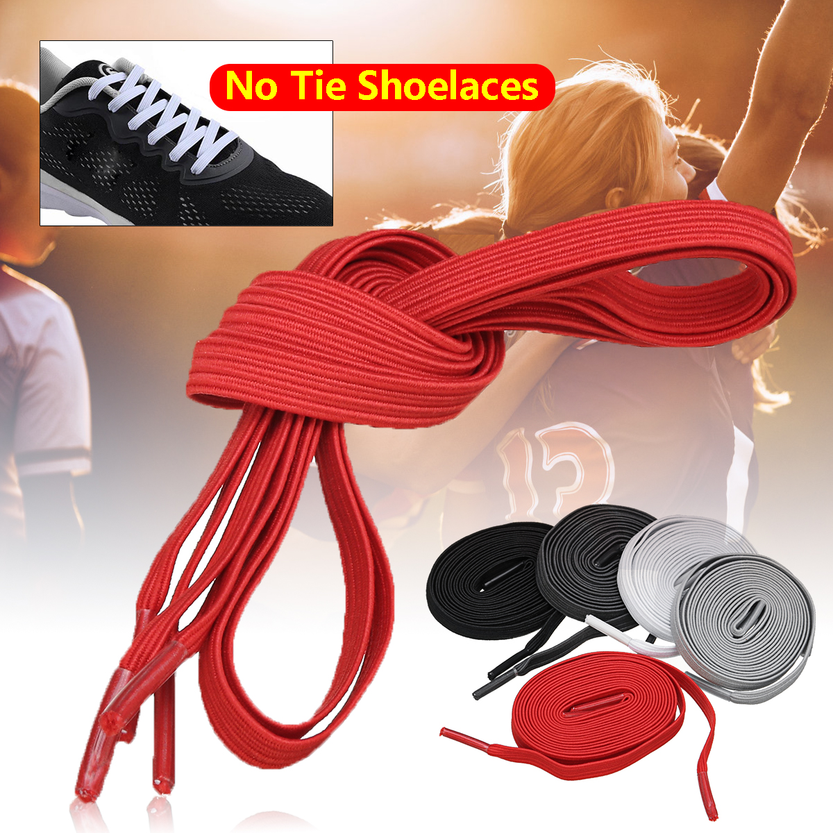 2Pcs-100cm-Elastic-No-Tie-Shoelaces-Lazy-Free-Tie-Sneaker-Laces-With-Buckles-Sports-Running-1470098-3