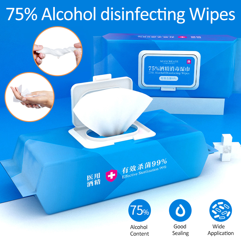 50Pcs80Pcs-75-Alcohol-Disinfecting-Wipes-Antiseptic-Disinfection-Hand-Cleaning-Wet-Wipes-1656165-1