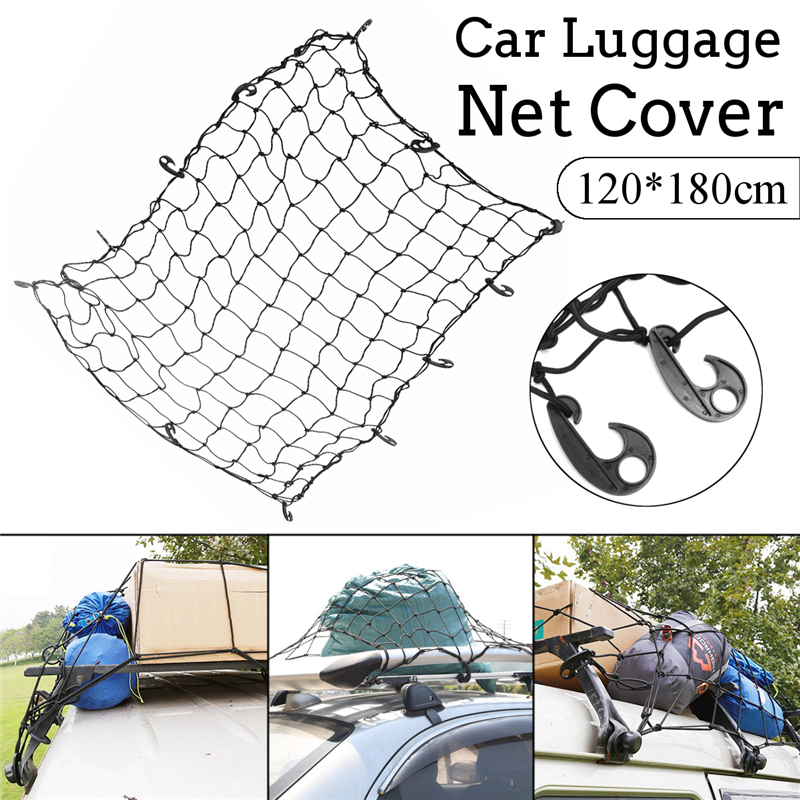 120180cm-Car-Rear-Trunk-Storage-Net-Roof-Cargo-Organizer-Elastic-Mesh-Net-Luggage-With-12-Hooks-1351778-1