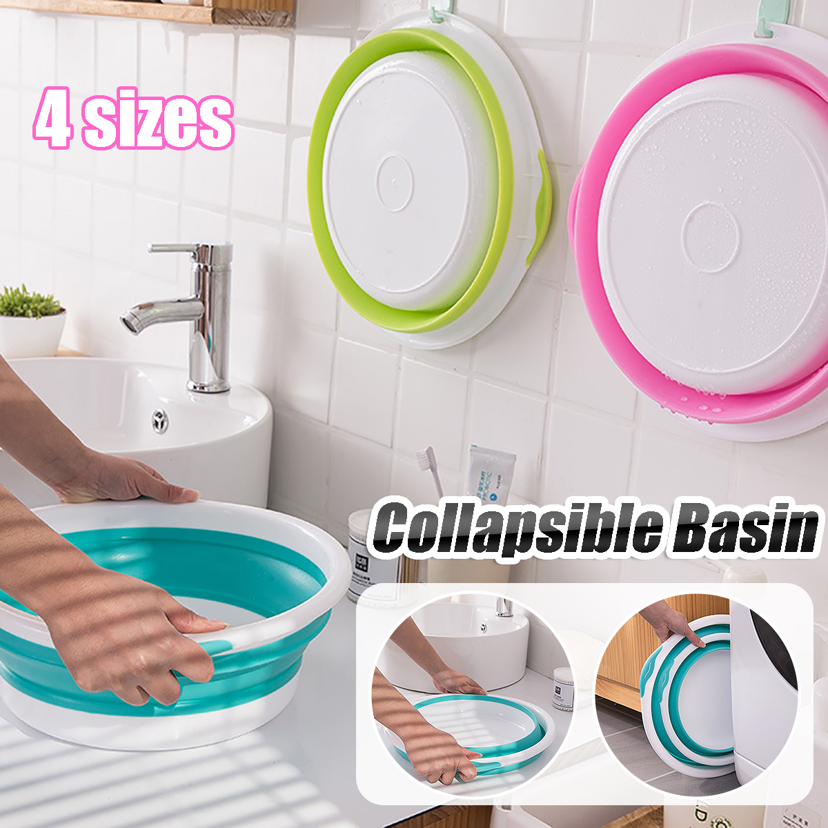 4-Size-Optional-Plastic-Foldable-Round-Dish-Tub-Portable-Hand-Feet-Washing-Basin-Space-Saving-Washtu-1748615-2