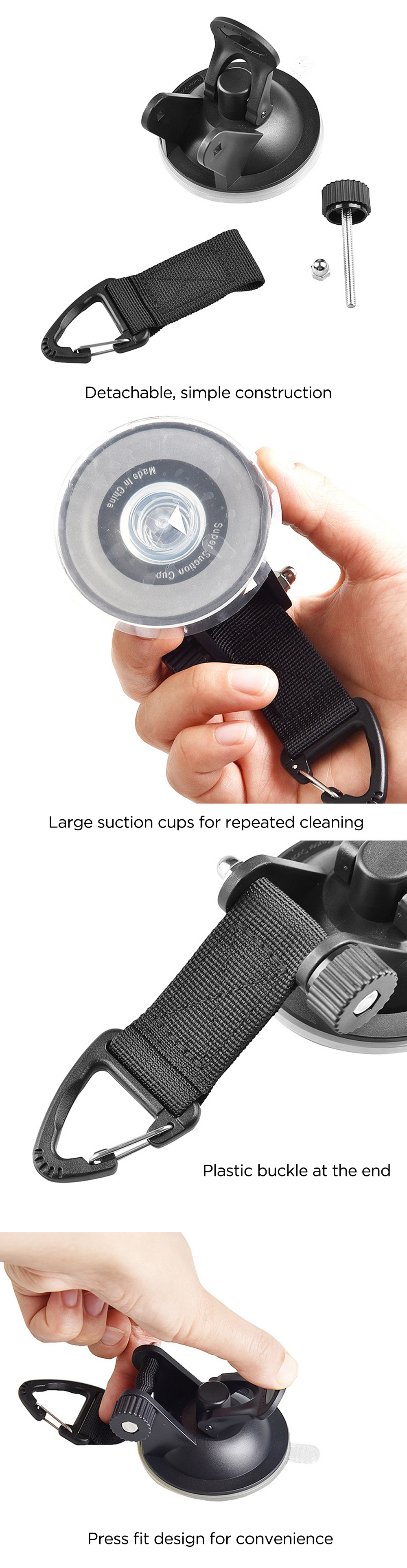 IPReereg-2Pcs-Car-Tent-Fixing-Buckle-Suction-Cup-Securing-Hook-Car-Window-Glass-Suction-Outdoor-Trav-1860795-2