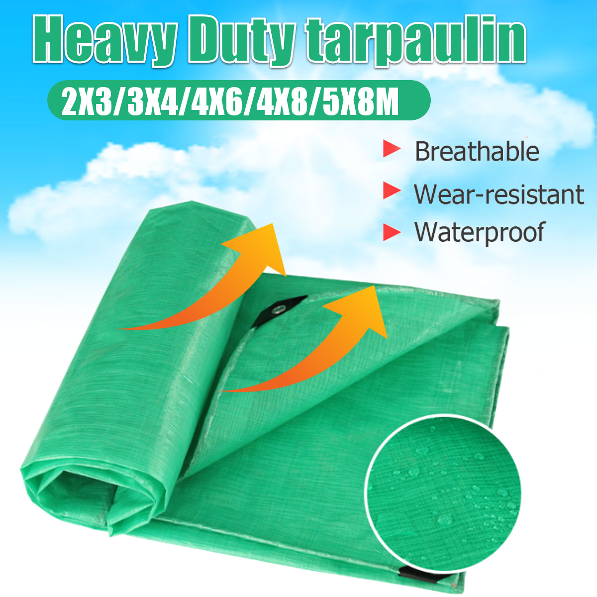 Multi-Size-Car-Cover-Canopy-Outdoor-Snow-Long-lasting-Protection-Waterproof-Camping-Tarpaulin-Tent-C-1722807-1