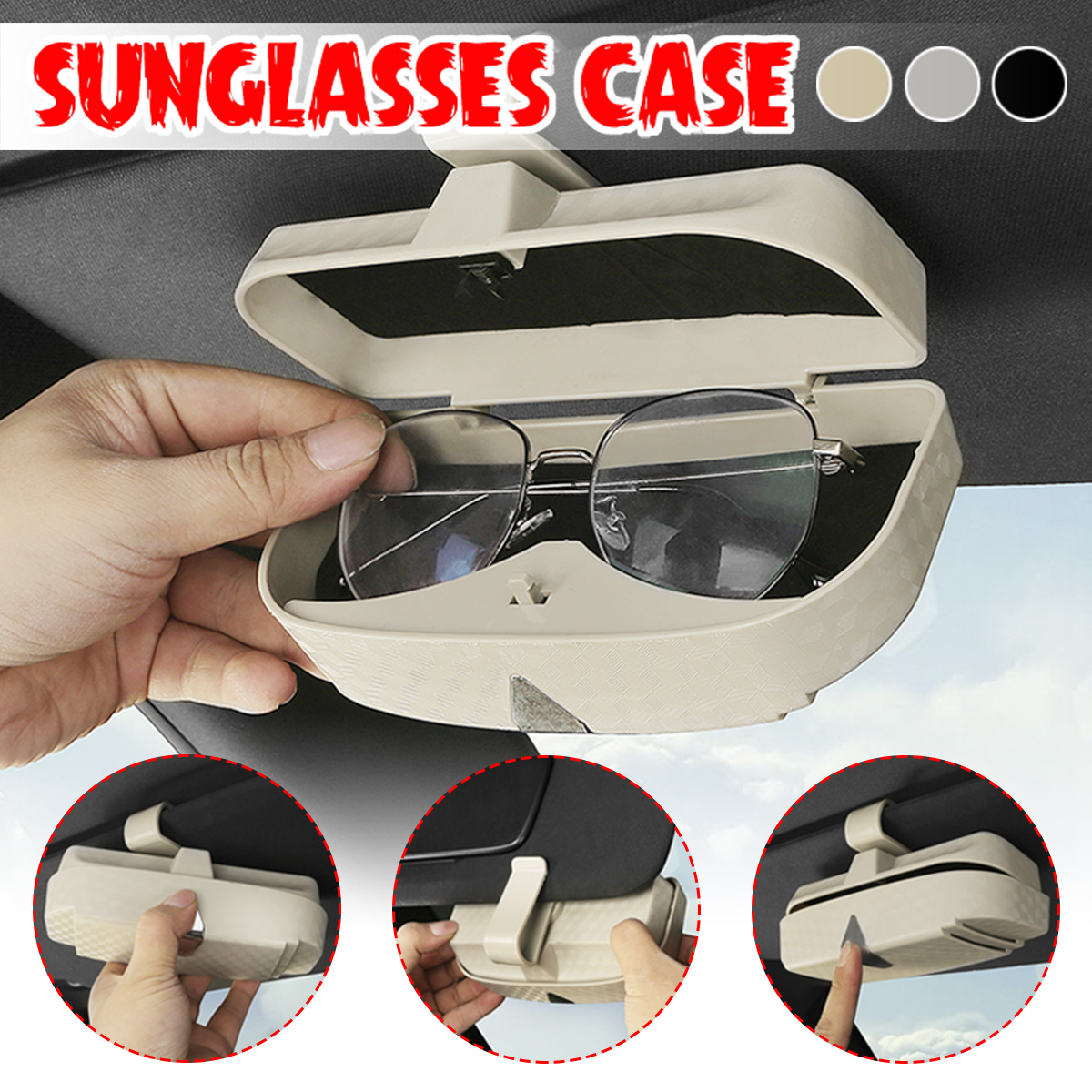 RV-Travel-Car-Sunglasses-Case-Holder-Universa-Glasses-Cage-Storage-Boxes-Sun-Visor-Clip-Storage-Bag-1806134-1