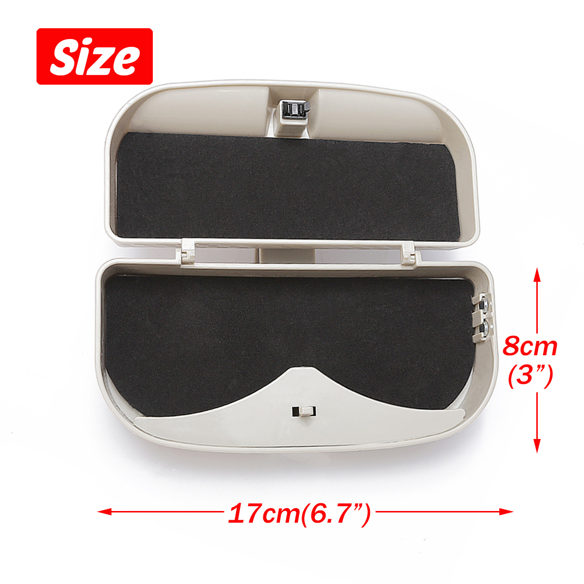 RV-Travel-Car-Sunglasses-Case-Holder-Universa-Glasses-Cage-Storage-Boxes-Sun-Visor-Clip-Storage-Bag-1806134-9