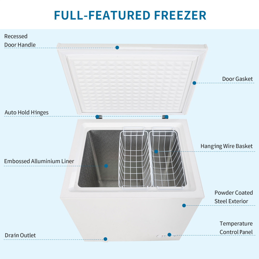 US-Direct-5-cuft-Mini-Freezer-Removable-Storage-Basket-7-Temperature-Settings-Freezing-Machine-for-R-1864148-3