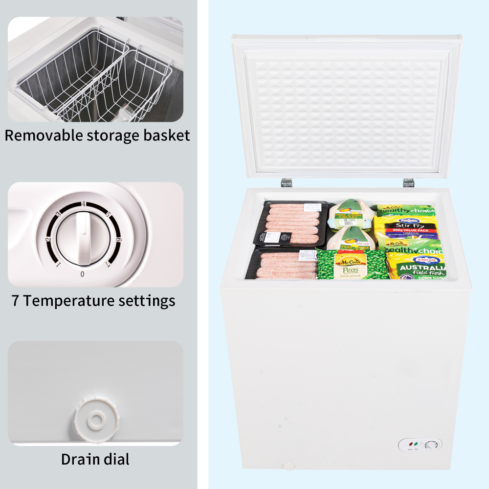 US-Direct-5-cuft-Mini-Freezer-Removable-Storage-Basket-7-Temperature-Settings-Freezing-Machine-for-R-1864148-4