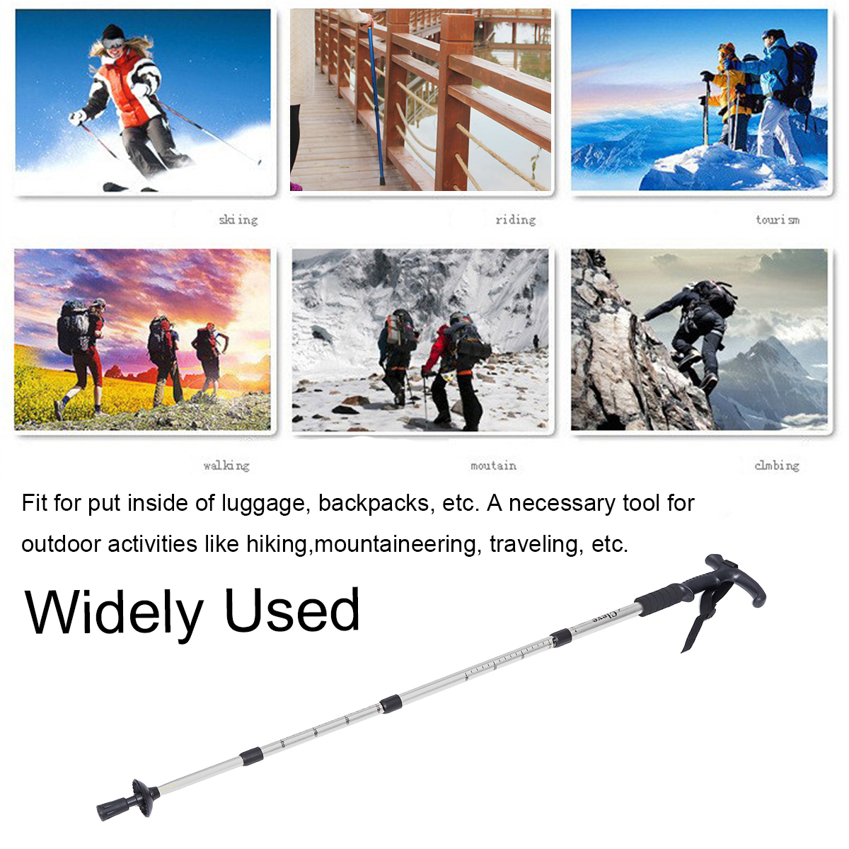 4-Section-Trail-Poles-Stick-Anti-slip-Ultralight-Adjustable-Portable-Trekking-Sticks-For-Hiking-Walk-1813548-11