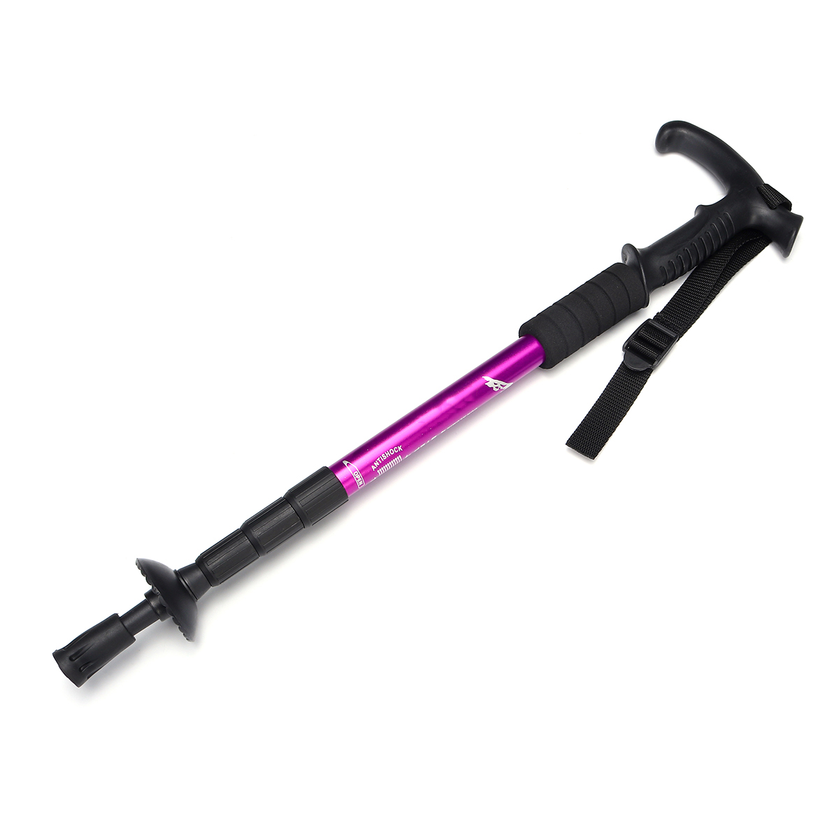 4-Section-Trail-Poles-Stick-Anti-slip-Ultralight-Adjustable-Portable-Trekking-Sticks-For-Hiking-Walk-1813548-17