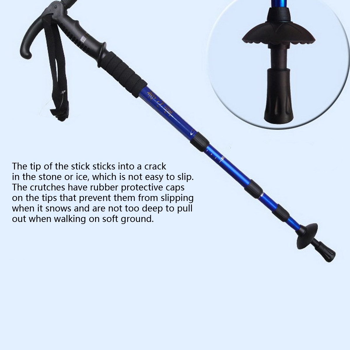 4-Section-Trail-Poles-Stick-Anti-slip-Ultralight-Adjustable-Portable-Trekking-Sticks-For-Hiking-Walk-1813548-5