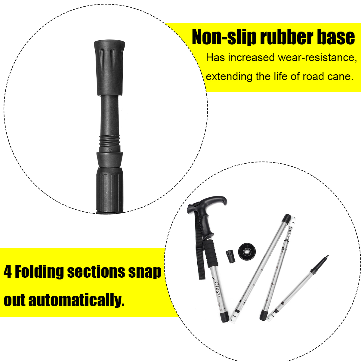 4-Section-Trail-Poles-Stick-Anti-slip-Ultralight-Adjustable-Portable-Trekking-Sticks-For-Hiking-Walk-1813548-8