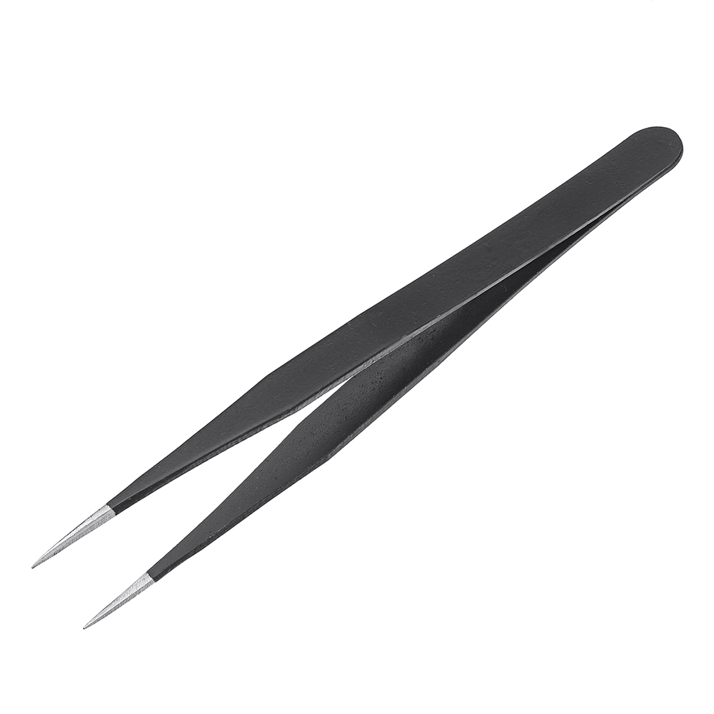 2pcs-Antistatic-Harder-Mini-Stainless-Steel-Tweezer-Straight-and-Elbow-Head-Tweezer-1491155-3